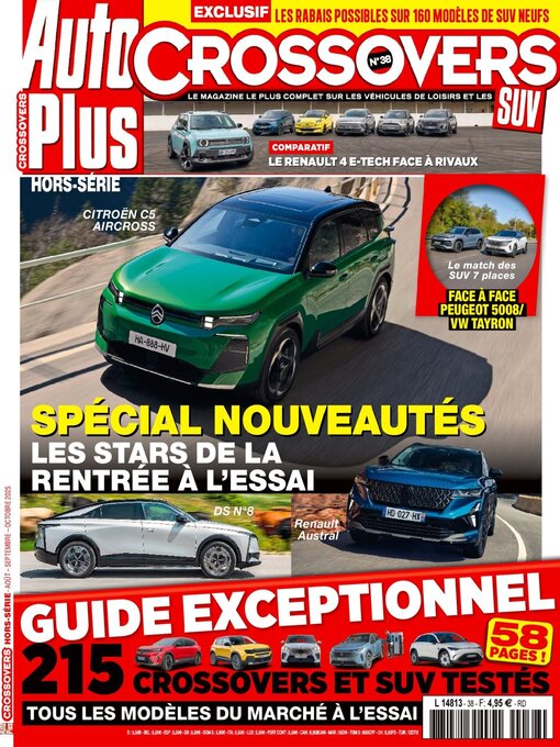 Title details for Auto Plus HS Crossover by Editions Mondadori Axel Springer (EMAS) - Available
